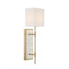 Savoy House Eastover 1 - Light Wall Light in  Warm Brass - 2 of 4