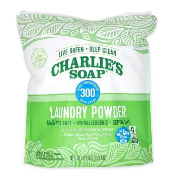 Charlie's Soap Powder Laundry Detergent - 128oz