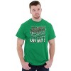 Xmas Elves Reindeer Sleighs Oh My Graphic T Shirt Men or Women Brisco Brands - 3 of 4