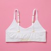 Yellowberry High-Quality Girls Bra Wire-Free Double-Layered Seamless Strappy Back and Ideal for First Bra & Everyday Wear - 2 of 4