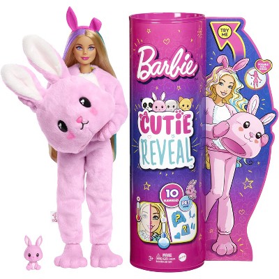 Barbie Cutie Reveal Bunny Plush Costume Doll