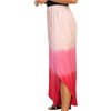 Women's Wide Leg Side Slit Ombre Pants - White Birch - 2 of 3