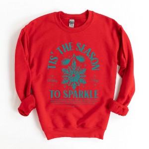 Simply Sage Market Women's Graphic Sweatshirt Season To Sparkle - 1 of 4