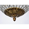 Elegant Lighting Olivia Collection Pendant D:12in H:17in Lt:1 French Gold Finish (Royal Cut Crystals) - 4 of 4