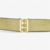 Anna-Kaci Wide Elastic Waist Belt with Gold Tone Clasp for Women - 4 of 4