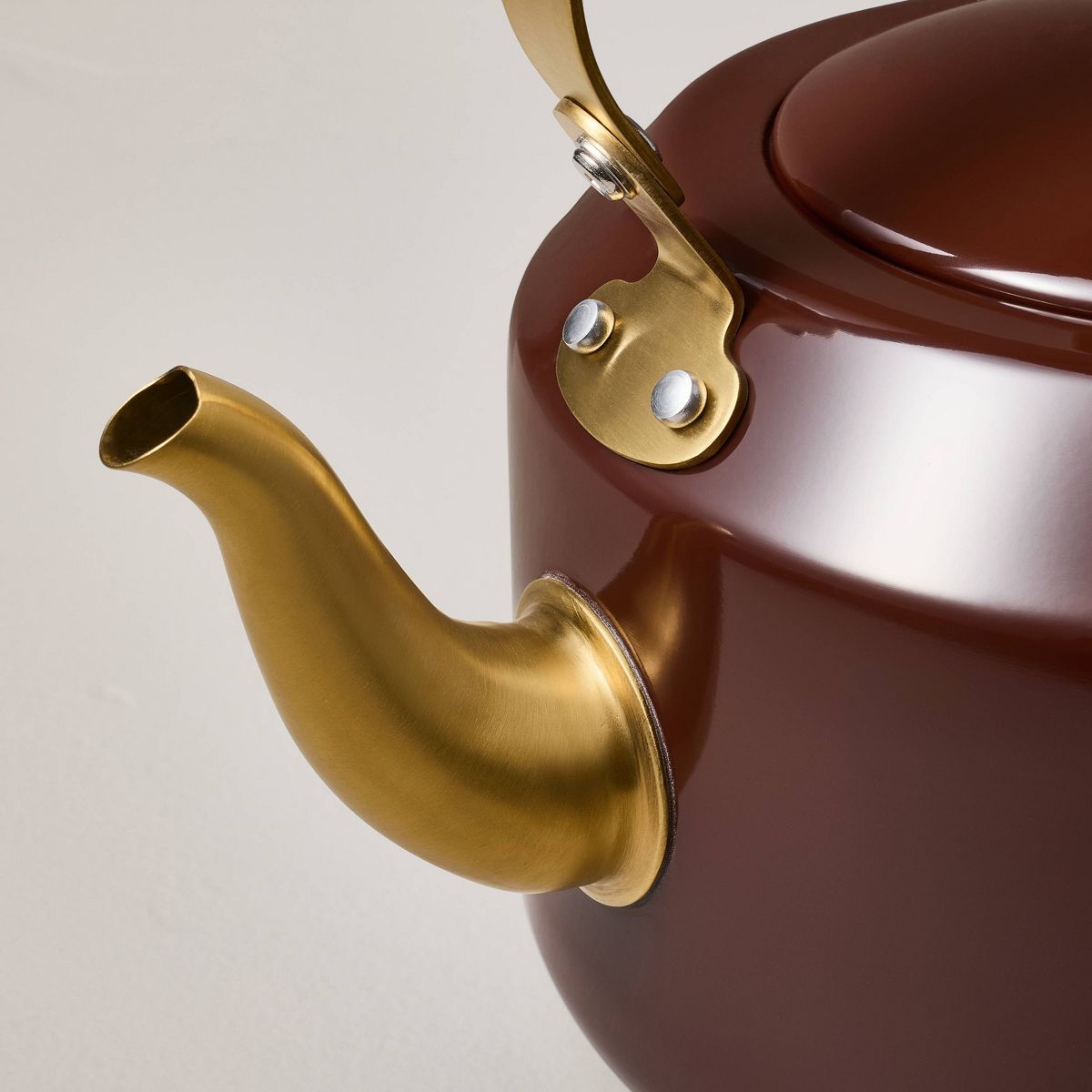 Large Teapot Red - Hearth & Hand™ with Magnolia - thumbnail 3