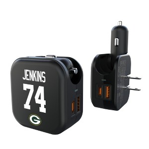 NFL Green Bay Packers Players Game Tactic 18-Watt 2 in 1 USB A/C Charger - 1 of 3