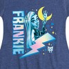 Girls' - Monster High - Blue Ink Frankie Fit & Flair Cap Sleeve Dress - 2 of 3