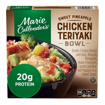 Marie Callender's Frozen Sweet Pineapple Chicken Teriyaki Bowl - 12.3oz