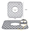 Unique Bargains Sink Protectors for Kitchen Sink 12.4"x 11.5" 2 Pcs - 3 of 4