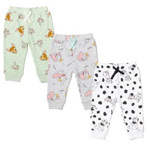 Disney Winnie the Pooh,Disney Classics Tigger Winnie the Pooh Baby 3 Pack Pants Newborn to Infant - 1 of 4