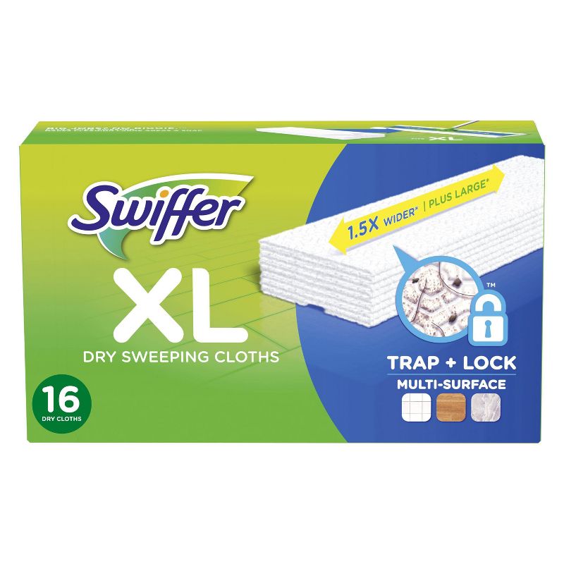 Swiffer Sweeper XL Dry Sweeping Cloths - 16ct, 1 of 14