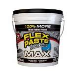 FLEX SEAL Family of Products FLEX PASTE MAX Black Rubber Coating 12 lb