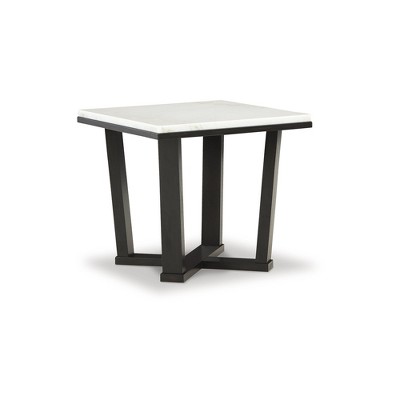 Signature Design By Ashley Fostead Contemporary Square End Table With ...