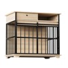 Kumasinova 35.43" Dog Crate Furniture,Dog Cage with Storage,Dog Kennel Indoor End Table with Tray,Dog Crates for Medium Dogs - 4 of 4