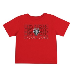 NCAA New Mexico Lobos Toddler Boys' 2pk T-Shirt - 1 of 4