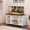 Okak Storage Cabinet with 6 Shelves, Aquarium Stand with Cabinet for Fish Tank Accessories Storage for Living Room, Enterway - 4 of 4
