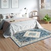 Costway Area Rugs 5'4'' x 6'7''\5'4'' x 7'7'' Faux Wool Fabric Doormat Home Carpet Living Room Bedroom - 2 of 4