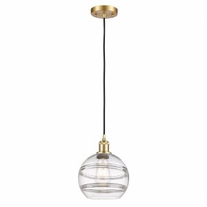 Rochester - 1 Light Cord Hung Mini Pendant In Industrial Style-9.88 Inches Tall and 8 Inches Wide - 1 of 1
