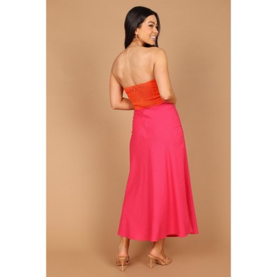 Petal And Pup Women's Rosetta Dress Fuchsia/orange 0 Target