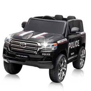 12V 2-Seater Kids Ride On Truck, Electric Car w/Remote, 3 Speeds, LED Lights, Music, Horn & Suspension, Toy Vehicle - 1 of 4