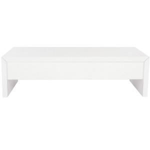 Kinsley Lift-Top Coffee Table - White - Safavieh - 1 of 4