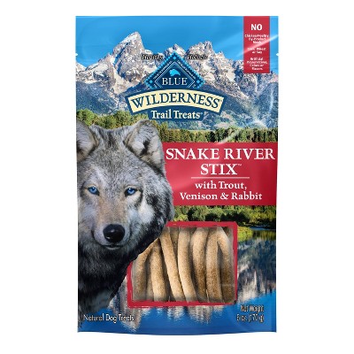 Blue Buffalo Wilderness Snake River Grill Stix Chewy Dog Treats - 6oz