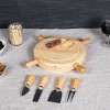 Toscana Mariner Lazy Susan Cheese Cutting Board and Tools Set - 2 of 4