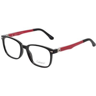 NY Eye Enhance Kids Designer Reading Glasses Glossy Matte Black/Grey EN4118 48mm