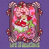 Women's Strawberry Shortcake Berry Cart Racerback Tank Top - 2 of 4