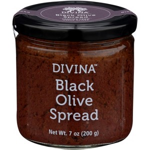 Divina Spread Black Olives - Case of 12 - 7 oz - 1 of 1