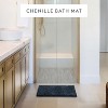 Soft Absorbent Chenille Bath Mat Rug with Anti-Skid Rubber Backing - Becky Cameron - 2 of 4