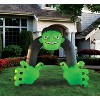 A Holiday Company 13ft Inflatable Halloween Archway with steady LED lighting, 9.5 ft Tall, Multi - 2 of 4