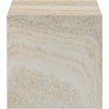 Meridian Furniture,Piazza Marble Finish Concrete End Table - 3 of 4