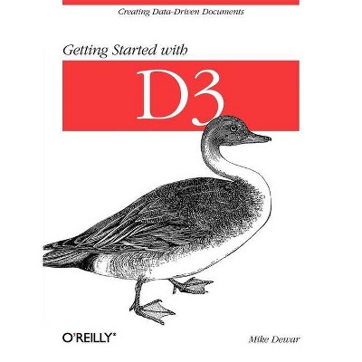 Getting Started with D3 - by  Mike Dewar (Paperback)