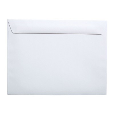 Staples Wove Side-Opening Booklet Envelopes 9" x 12" White 100/BX 473009