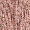 Springcrest 4" Top x 6" Bottom x 5 1/2" High x 5 1/2" Slant Print Lamp Shade Replacement Set of 4 Small Pink Empire Modern Shirred Pleated Clip On - image 2 of 4