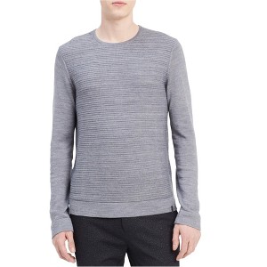 Calvin Klein Mens Textured Stripe Pullover Sweater - 1 of 1