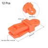 Unique Bargains Plastic Waterproof Weather-Resistant Lightweight Tarp Clips 12 Pcs - 2 of 4