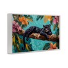 Stupell Industries Lazy Day Black Leopard Framed Giclee Art - 2 of 4