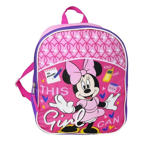 Shoulder Bag with Motif - Light pink/Minnie Mouse - Kids