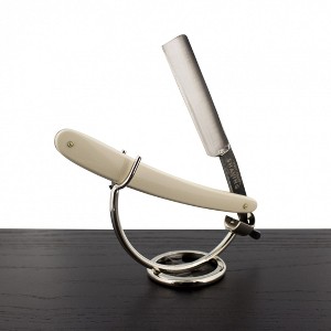 WCS Ivory Straight Razor, 5/8 Carbon Steel - 1 of 1