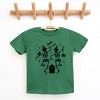 Two Skeletons Dancing Grave - Youth Short Sleeve Graphic T-Shirt and Toddler Short Sleeve Graphic T-Shirt - 2 of 4