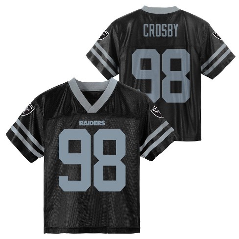 Nfl Las Vegas Raiders Toddler Boys Maxx Crosby Short Sleeve Jersey 4t Target