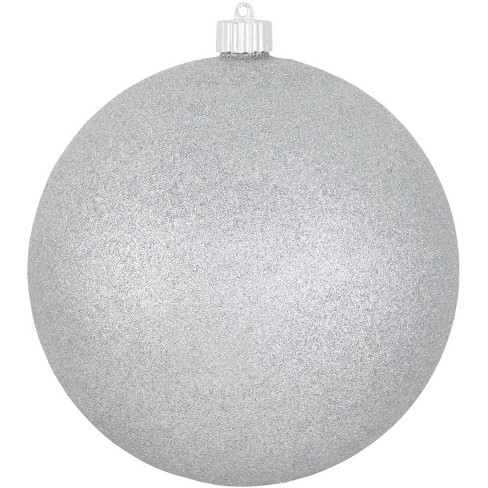 Christmas By Krebs - Plastic Shatterproof Ornament Decoration - Silver ...