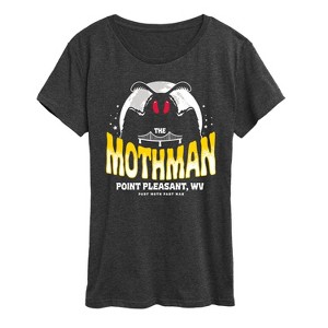 Women's - Instant Message - The Mothman Short Sleeve Graphic T-Shirt - 1 of 4