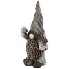 Northlight Gnome with Bird House Outdoor Garden Statue - 26.25" - 4 of 4