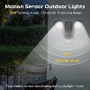 ZAFRO LED Flood Motion Sensor Outdoor Lights, 24W 1800LM 5000K IP54 Waterproof, 5 Lighting Modes, 4 Lighting Durations, 3 Detection Distances,Black. - 2 of 4