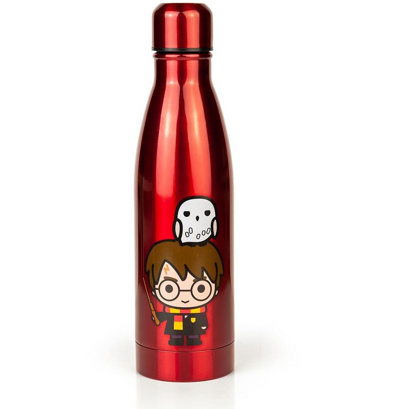 Seven20 Harry Potter & Hedwig Chibi Characters Aluminum Water Bottle | Holds 17 Ounces, 1 of 7