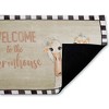 Stupell Industries Welcome Farmhouse Ducks Printed Outdoor Door Mat, design by Andrea Jasid Grassi, 18"x30" - 2 of 4